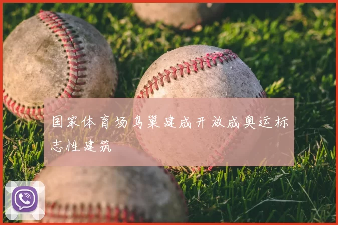 国家体育场鸟巢建成开放成奥运标志性建筑