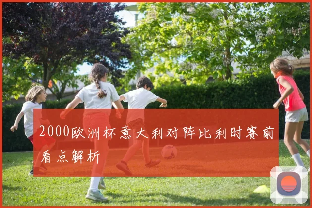 2000欧洲杯意大利对阵比利时赛前看点解析